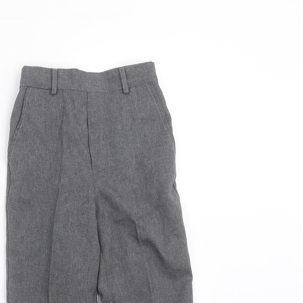 Paisely of London Boys Grey   Dress Pants Trousers Size 3-4 Years