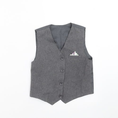 best of british Boys Grey   Jacket Snowsuit Size 3-4 Years