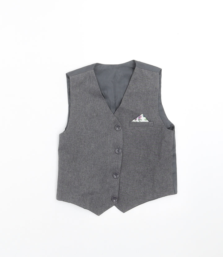 best of british Boys Grey   Jacket Snowsuit Size 3-4 Years