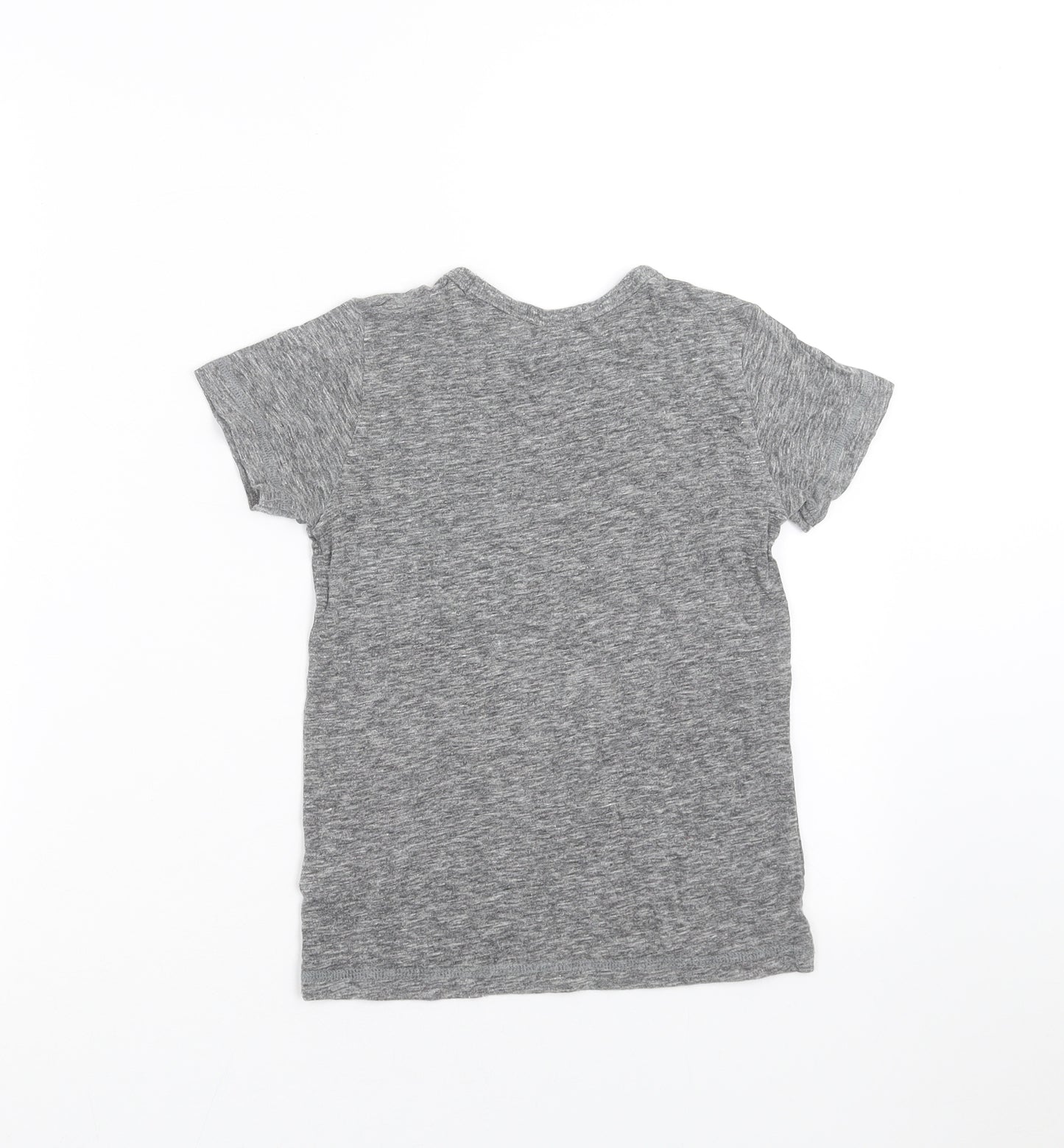 NEXT Boys Grey   Basic T-Shirt Size 4-5 Years  - dude