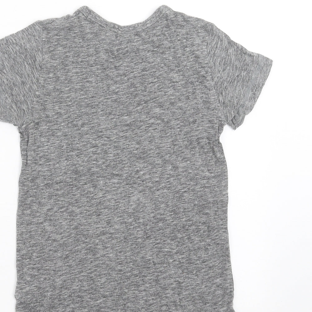 NEXT Boys Grey   Basic T-Shirt Size 4-5 Years  - dude