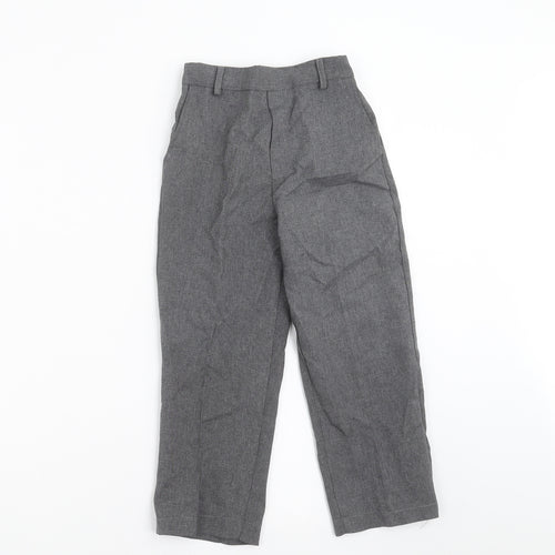 Paisely of London Boys Grey   Dress Pants Trousers Size 4-5 Years