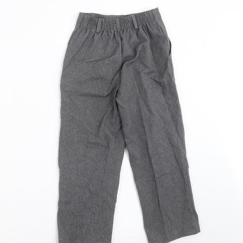 Paisely of London Boys Grey   Dress Pants Trousers Size 4-5 Years