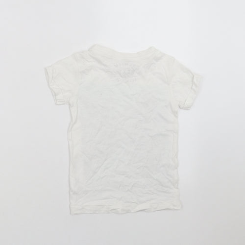NEXT Boys White   Basic T-Shirt Size 3 Years  - Summer of Surf