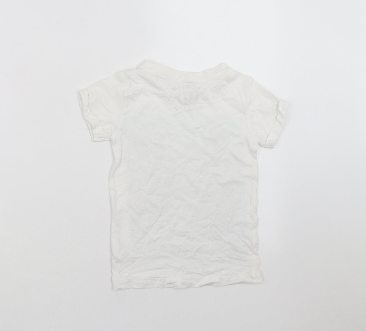 NEXT Boys White   Basic T-Shirt Size 3 Years  - Summer of Surf