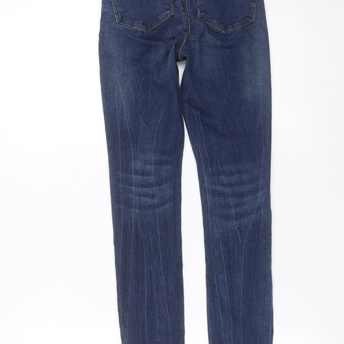 Primark Womens Blue  Denim Skinny Jeans Size 4 L27 in