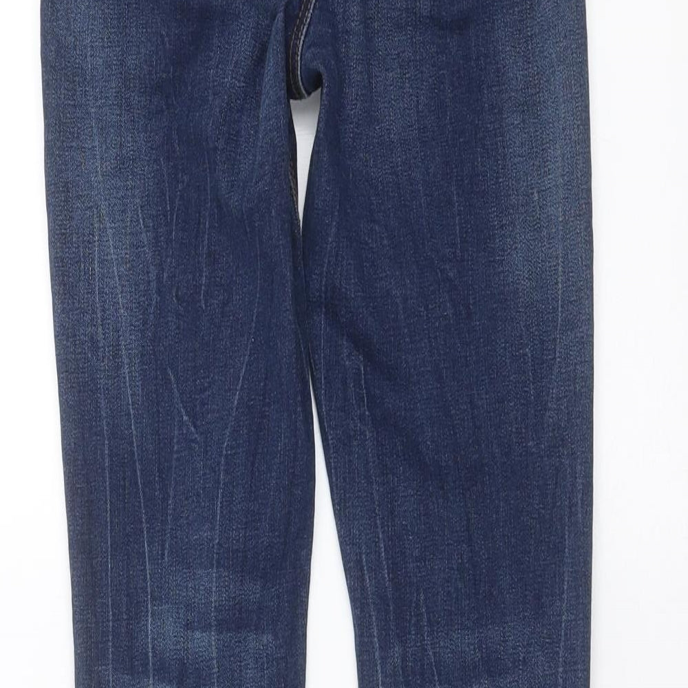 Primark Womens Blue  Denim Skinny Jeans Size 4 L27 in