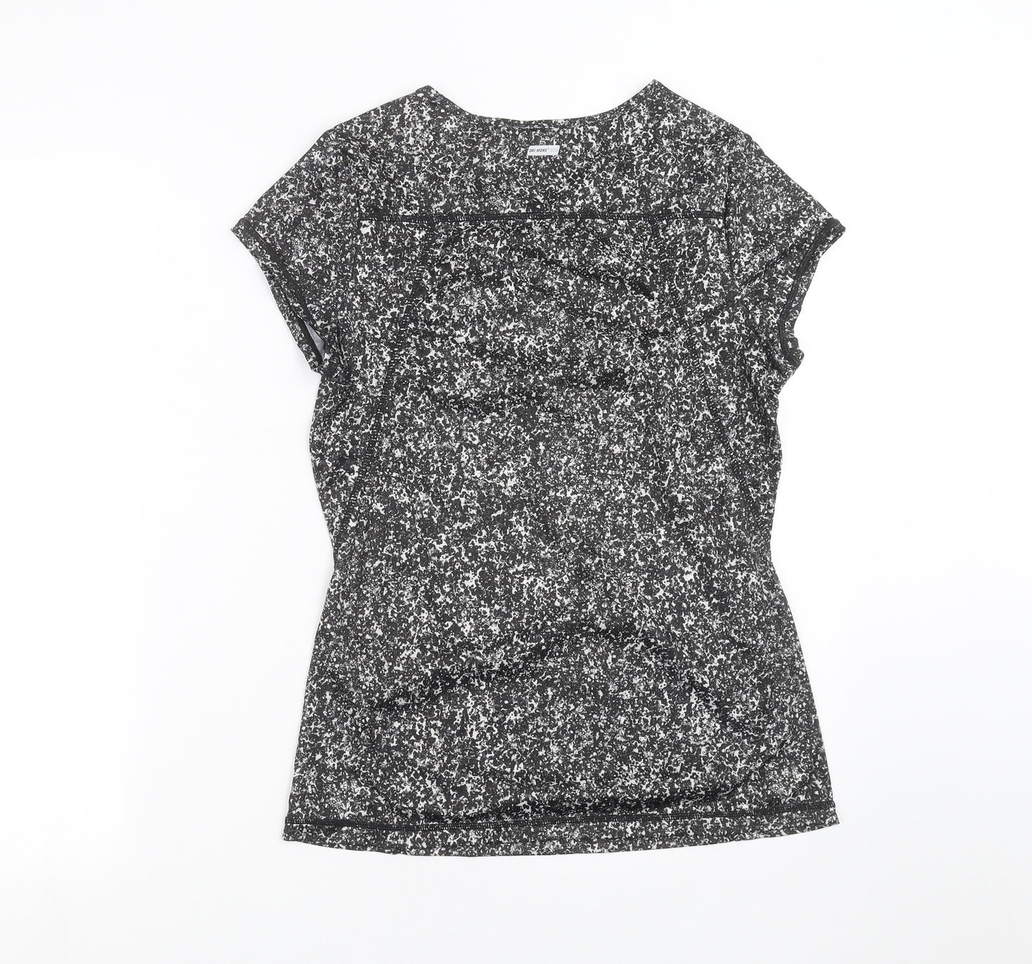 Athletic Works Womens Black   Basic T-Shirt Size S