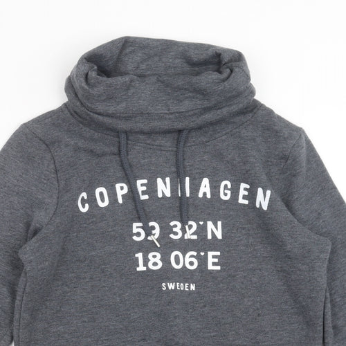 Primark Womens Grey   Pullover Sweatshirt Size 8  - Copenhagen