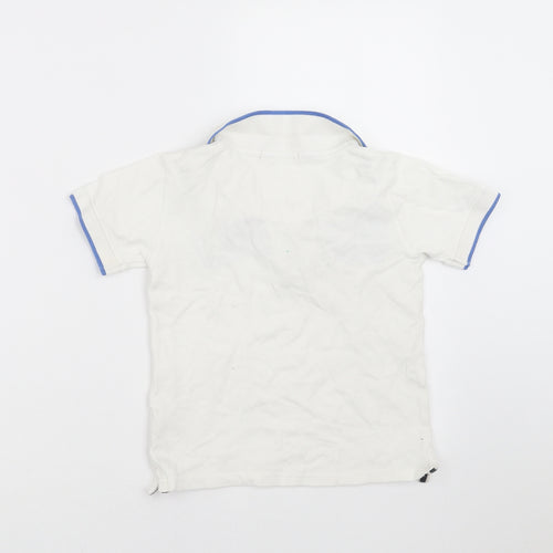 Jasper Conran Boys White   Basic Polo Size 3-4 Years