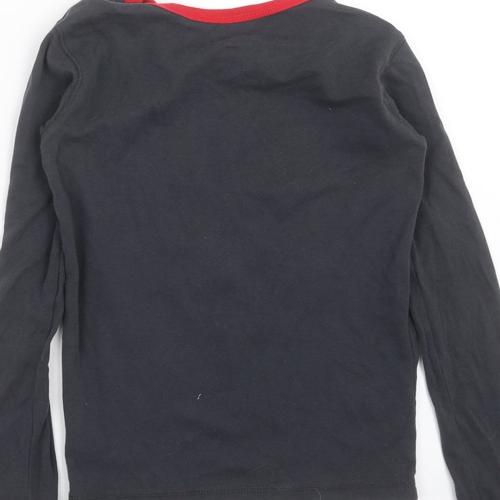 Oshkosh Boys Grey Solid   Pyjama Top Size 10 Years  - christmas