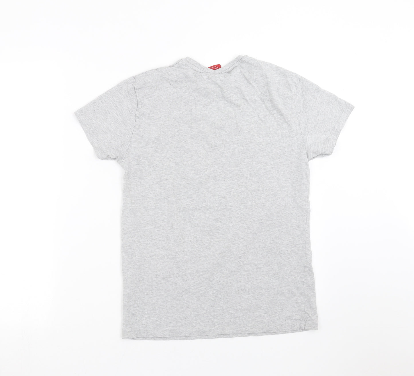 Primark Womens Grey   Basic T-Shirt Size XS  - Christmas Coca Cola