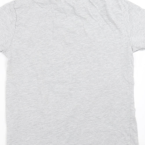 Primark Womens Grey   Basic T-Shirt Size XS  - Christmas Coca Cola