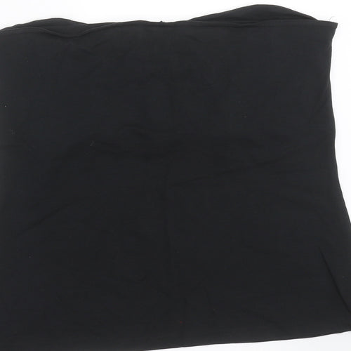 Intuition Essentials Womens Black   Basic T-Shirt Size 16