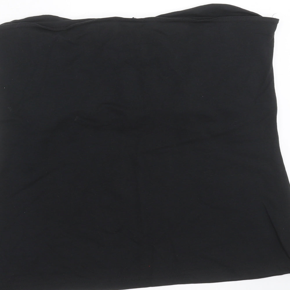 Intuition Essentials Womens Black   Basic T-Shirt Size 16