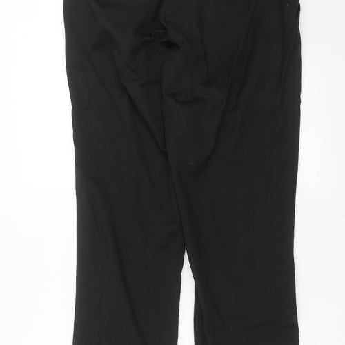 CAVANI Mens Black   Trousers  Size 34 in L28 in