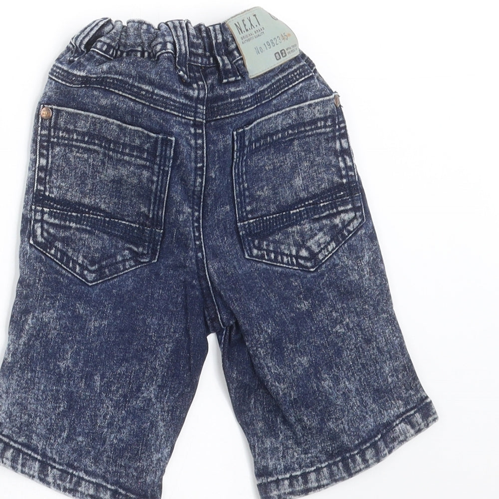 NEXT Boys Blue  Denim Bermuda Shorts Size 2-3 Years