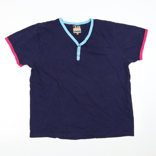 Petroleum Womens Blue   Basic T-Shirt Size 2XL