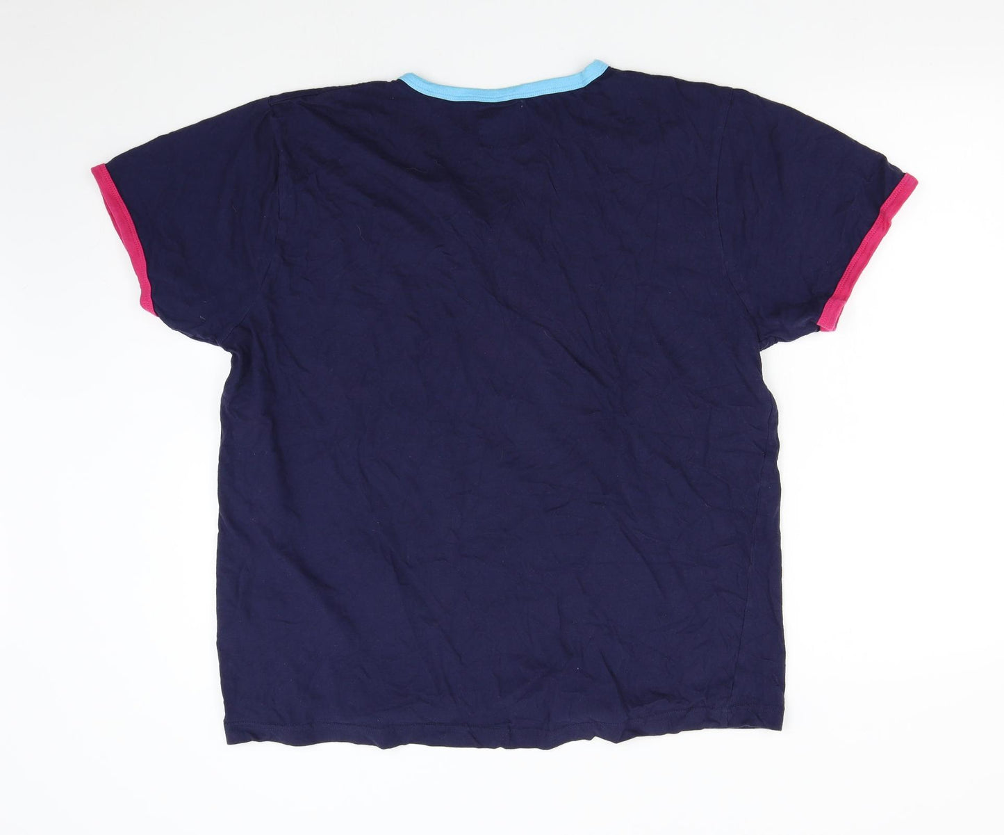 Petroleum Womens Blue   Basic T-Shirt Size 2XL