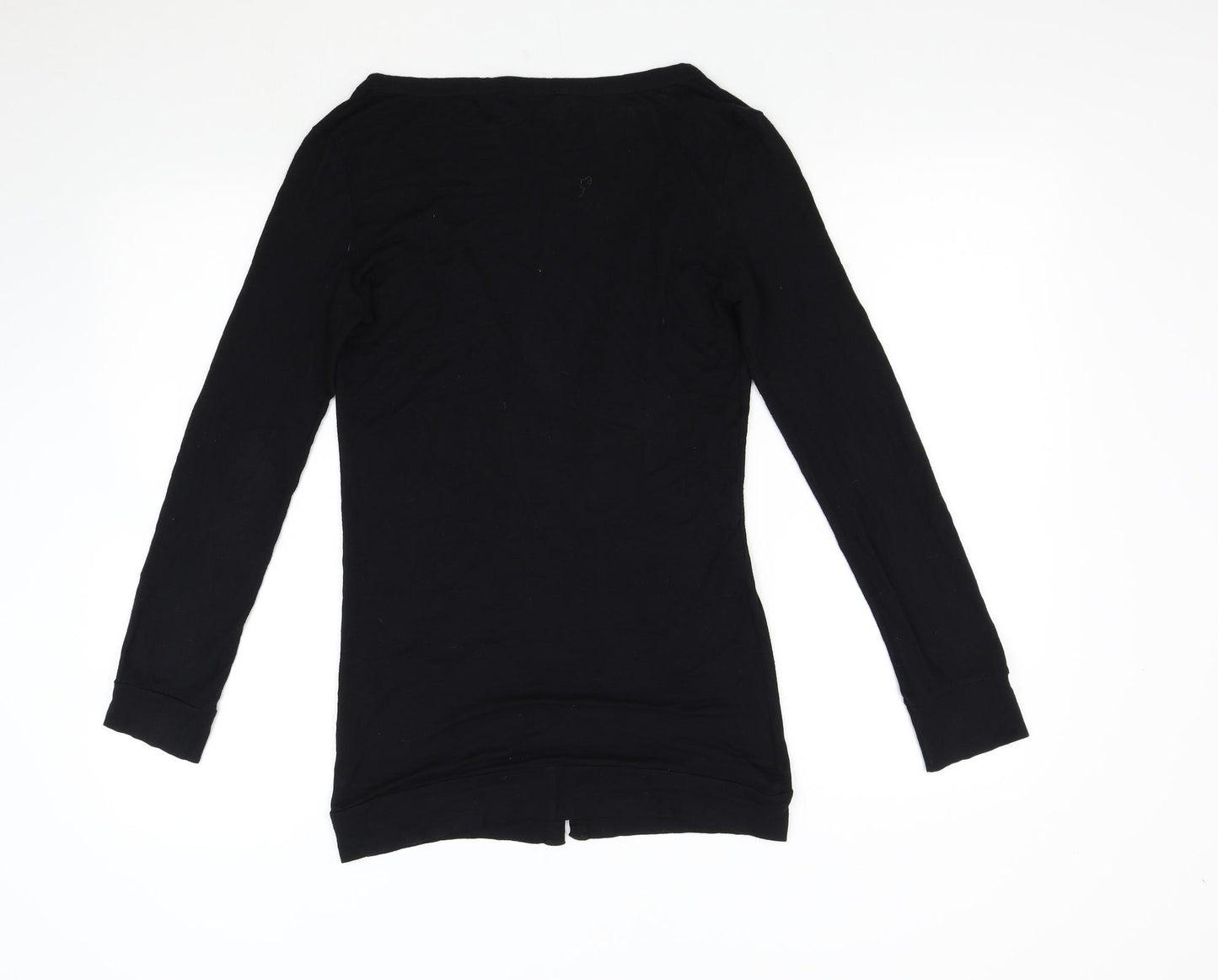 Naked Eyes Womens Black   Cardigan Jumper Size M