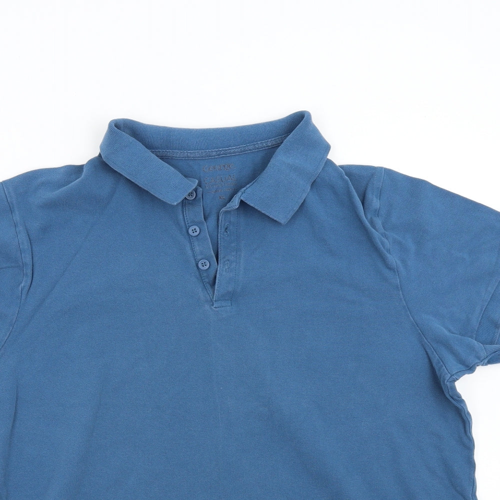 George Mens Blue    Polo Size XL