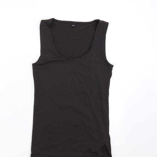 Zallo Womens Black   Basic Tank Size XS