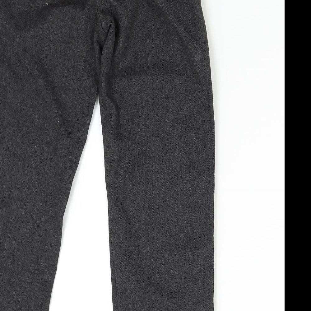 George Boys Grey   Dress Pants Trousers Size 6-7 Years - School