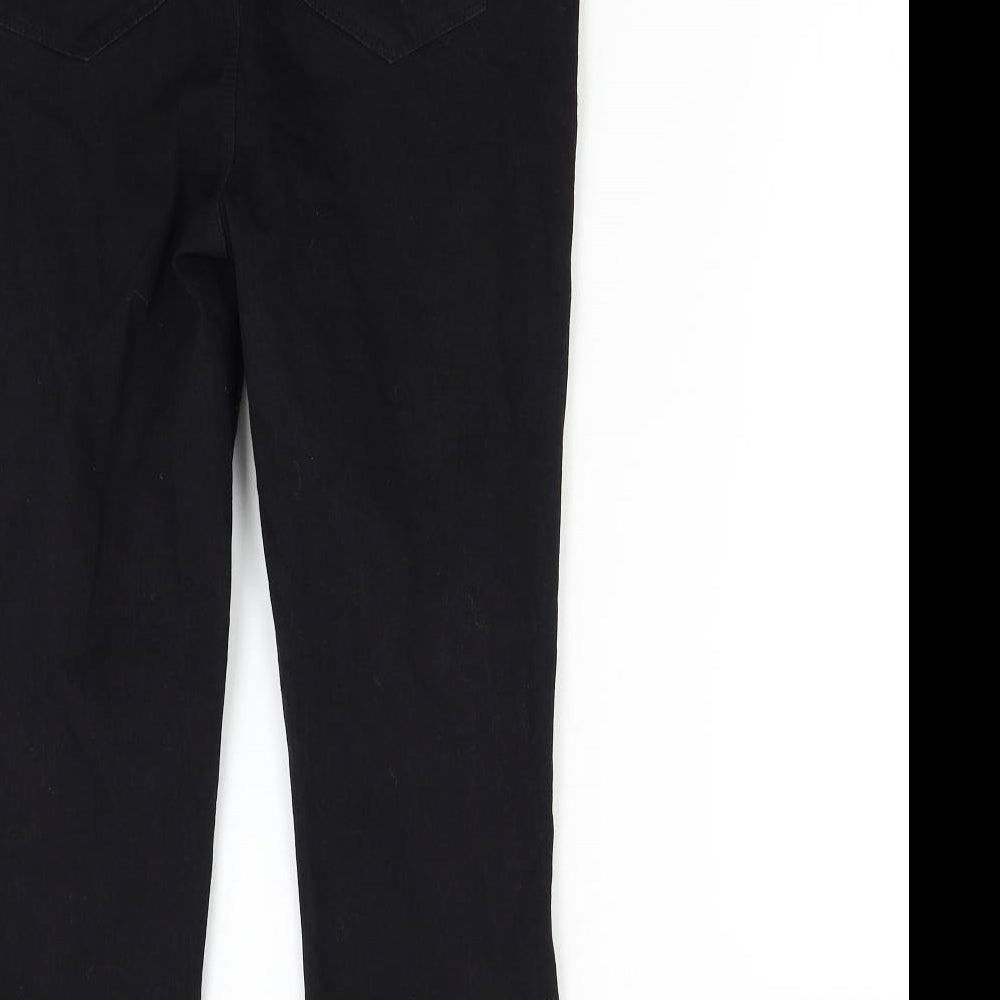 PEP&Co Womens Black  Denim Capri Jeans Size 12 L22 in