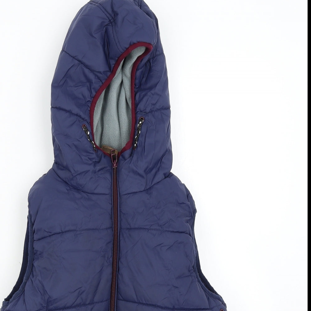 NEXT Boys Blue   Gilet Waistcoat Size 8 Years