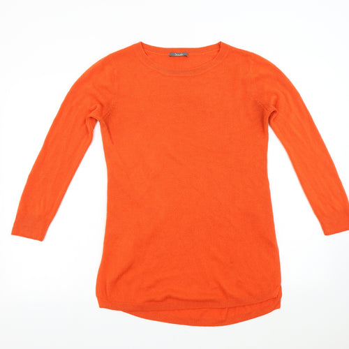South Womens Orange  Knit Jumper Dress  Size 12