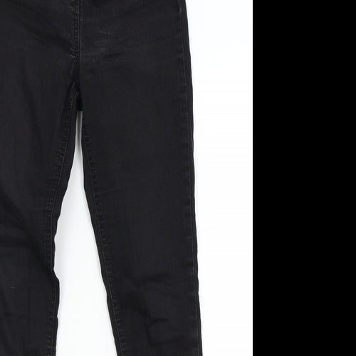 TU Womens Black  Denim Skinny Jeans Size 8 L29 in