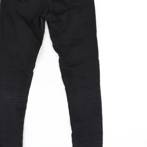 TU Womens Black  Denim Skinny Jeans Size 8 L29 in