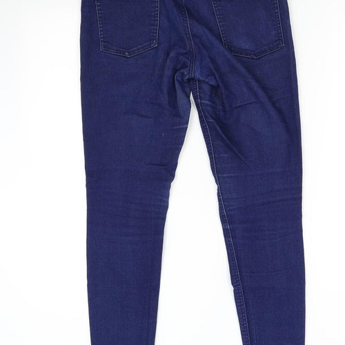 Avenue Womens Blue  Denim Skinny Jeans Size 8 L27 in