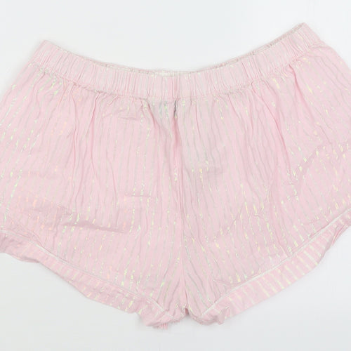 Love to Lounge Womens Pink Striped  Cami Pyjama Pants Size L