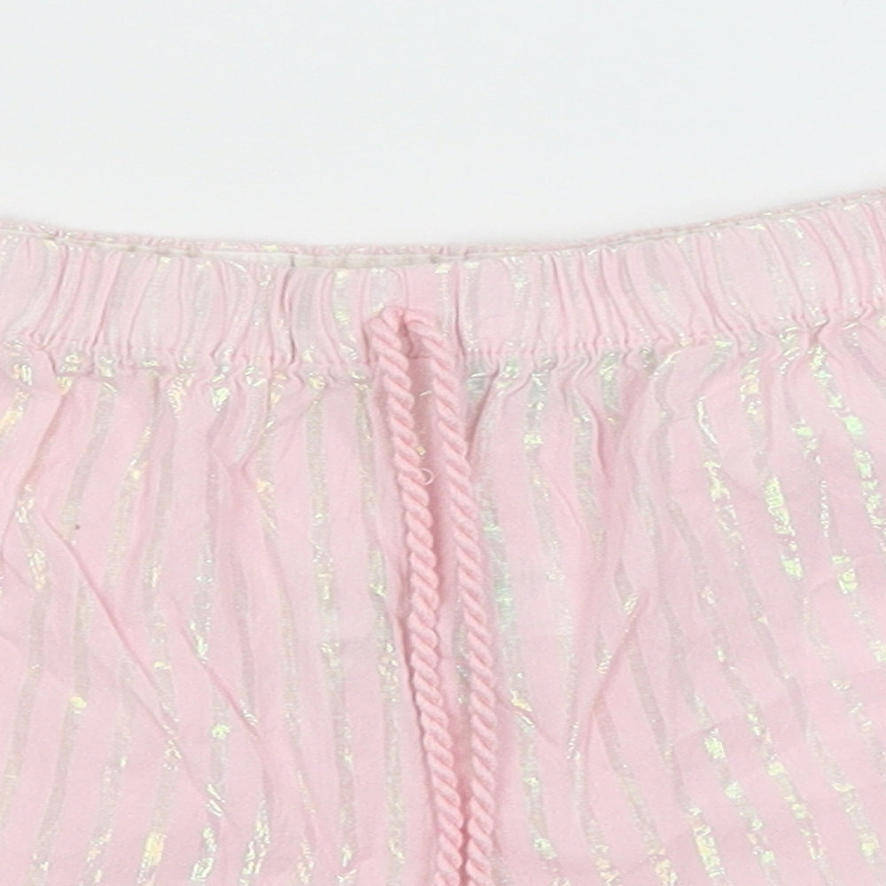 Love to Lounge Womens Pink Striped  Cami Pyjama Pants Size L