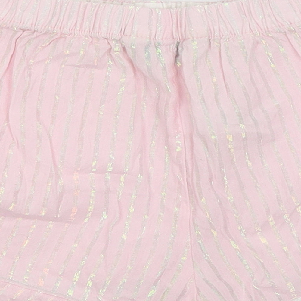 Love to Lounge Womens Pink Striped  Cami Pyjama Pants Size L