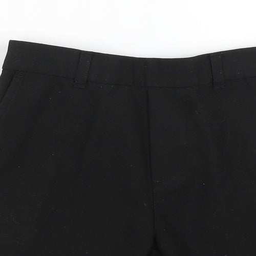 George Boys Black   Bermuda Shorts Size 6-7 Years
