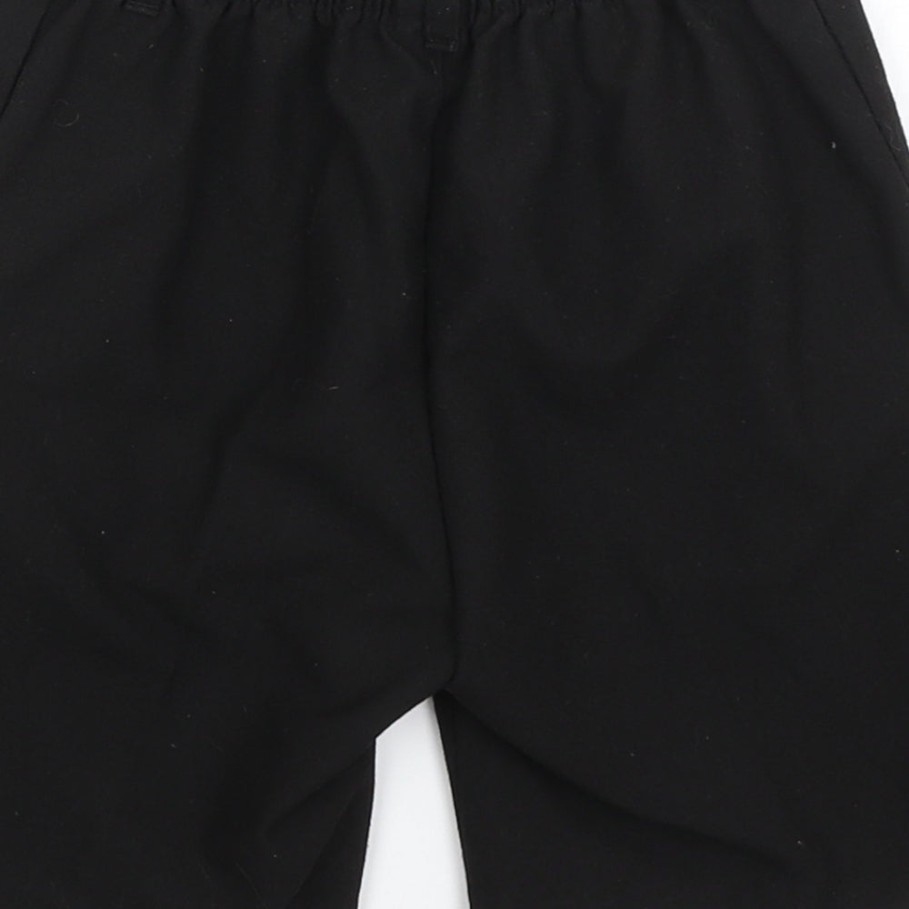 George Boys Black   Bermuda Shorts Size 6-7 Years