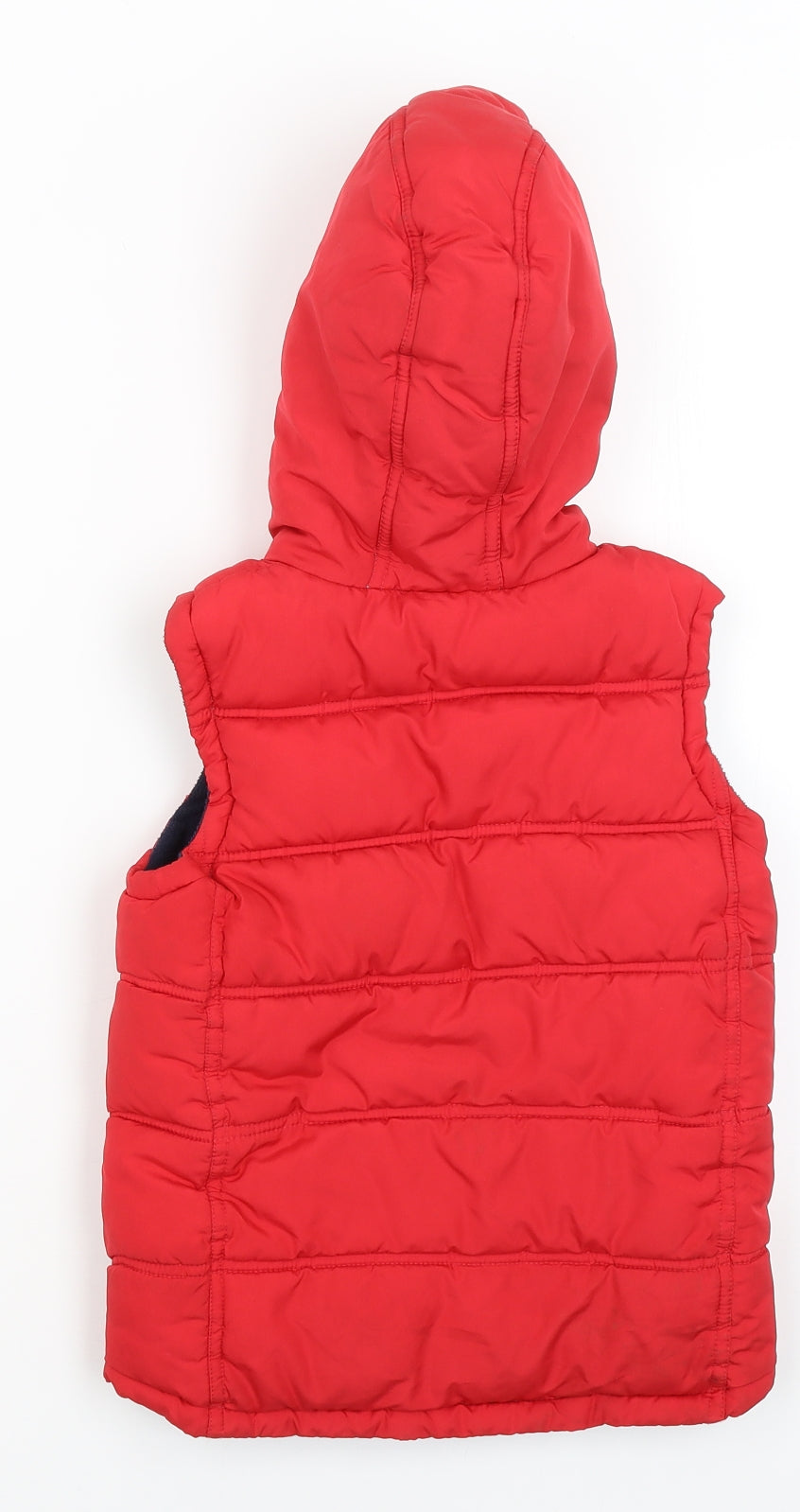 George Boys Red   Gilet Coat Size 5-6 Years