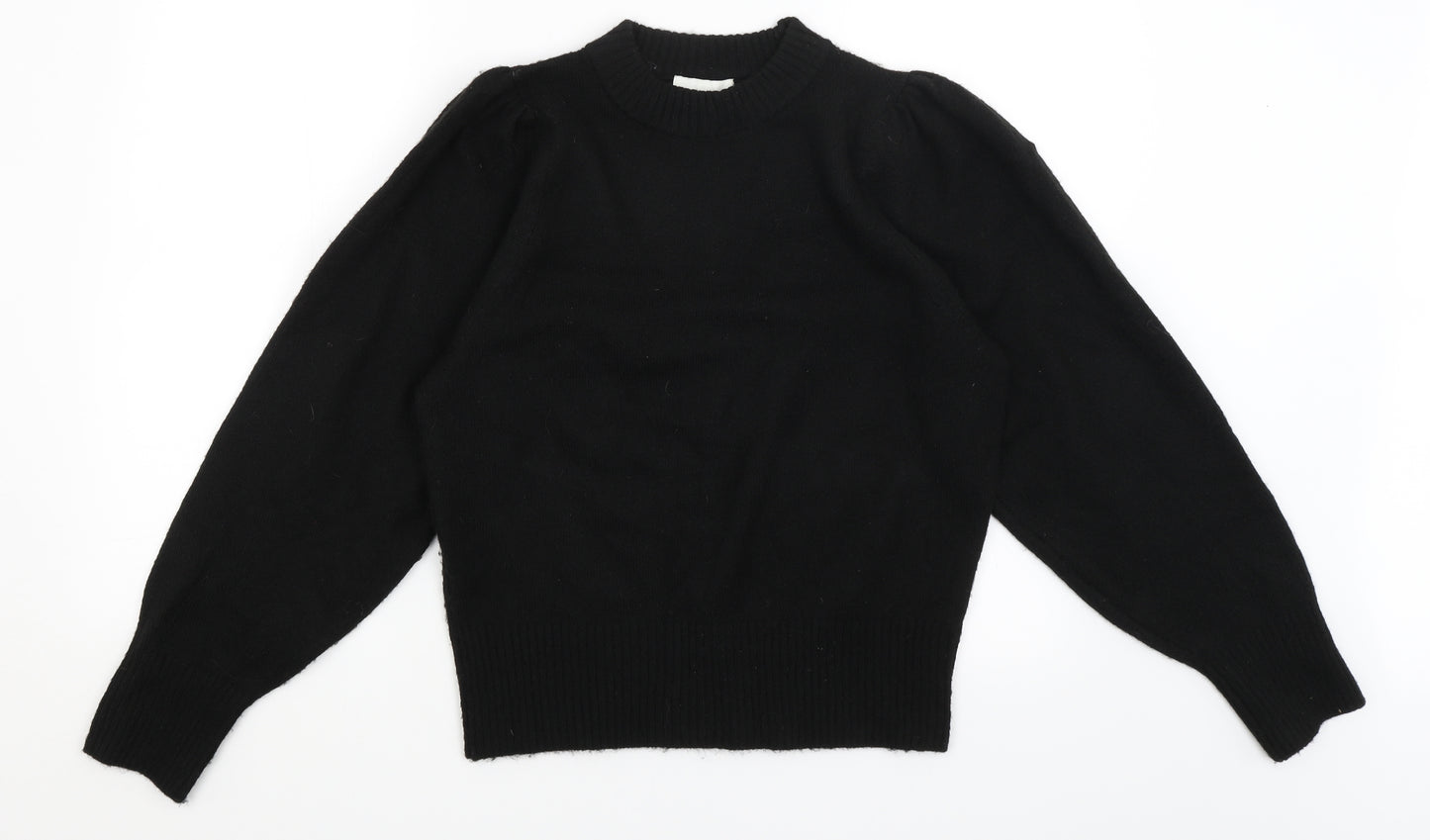 H&M Womens Black   Pullover Jumper Size M