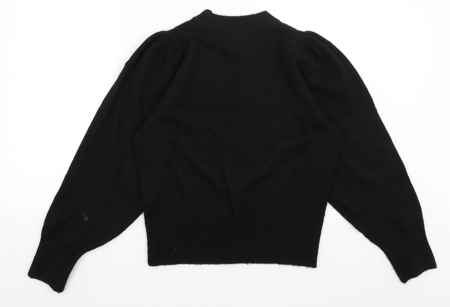 H&M Womens Black   Pullover Jumper Size M