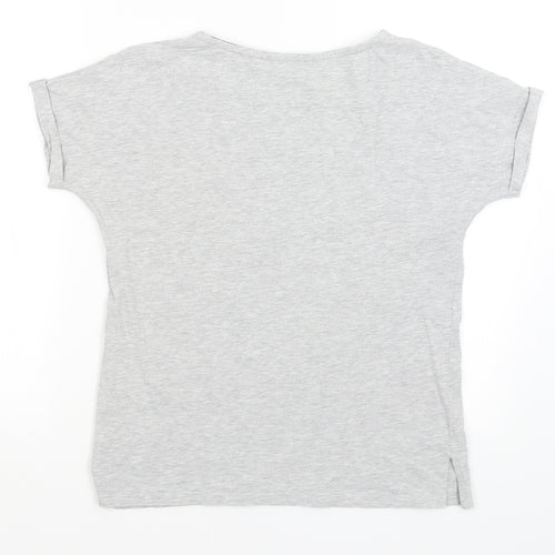 F&F Womens Grey   Basic T-Shirt Size S