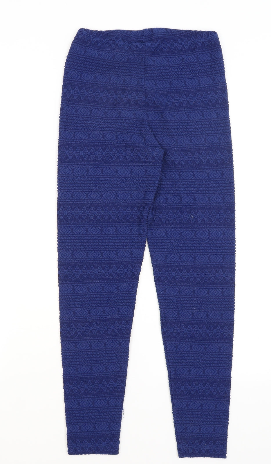 TU Womens Blue   Capri Leggings Size 8 L24 in
