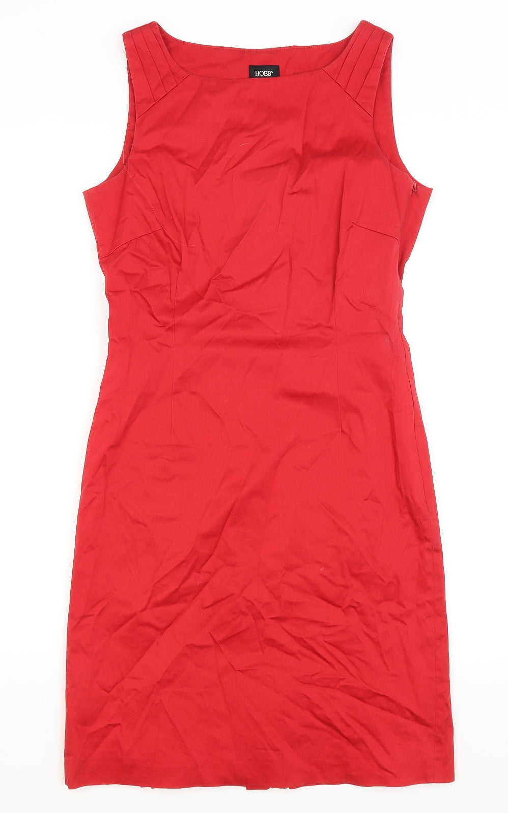 Hobbs Womens Red   Pencil Dress  Size 10