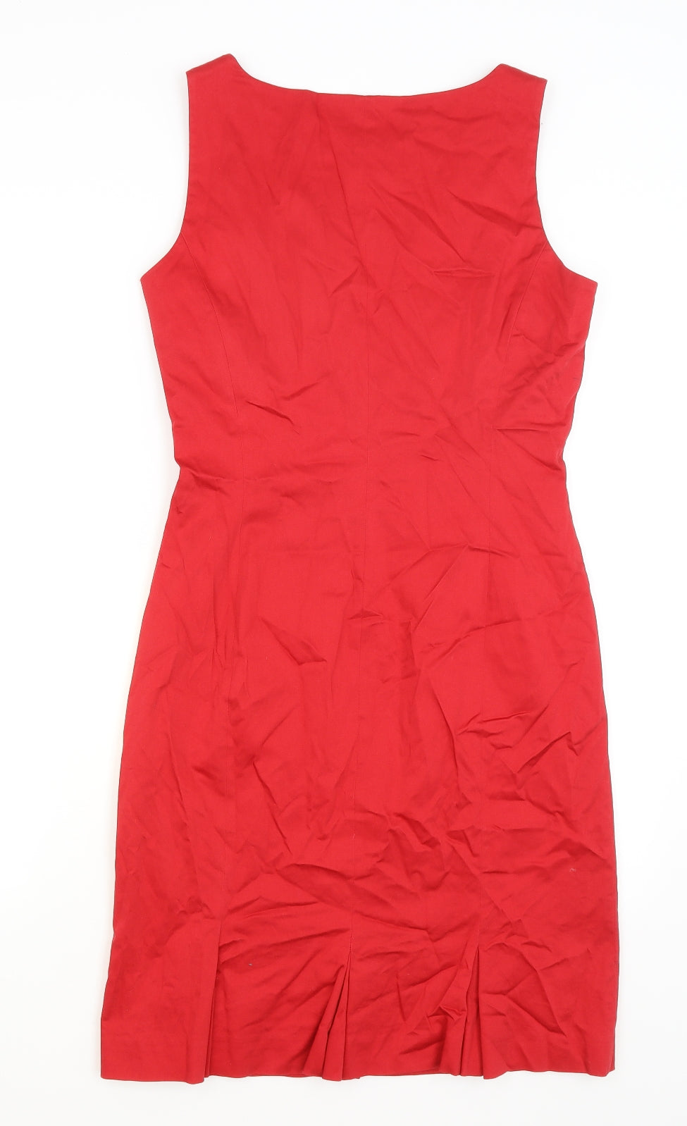 Hobbs Womens Red   Pencil Dress  Size 10