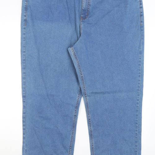 Cotton Traders Womens Blue   Straight Jeans Size 44 L27.5 in