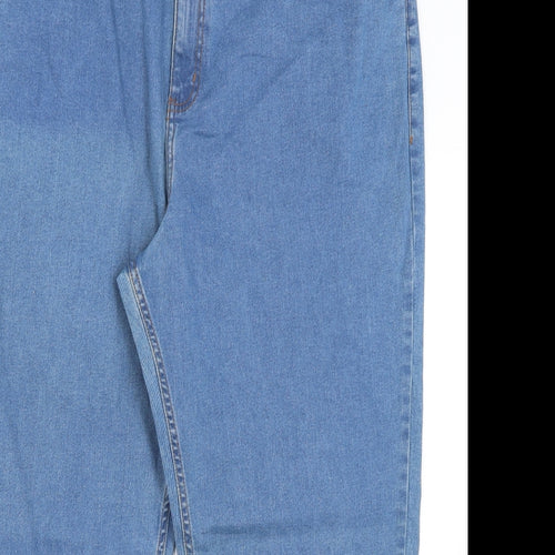 Cotton Traders Womens Blue   Straight Jeans Size 44 L27.5 in
