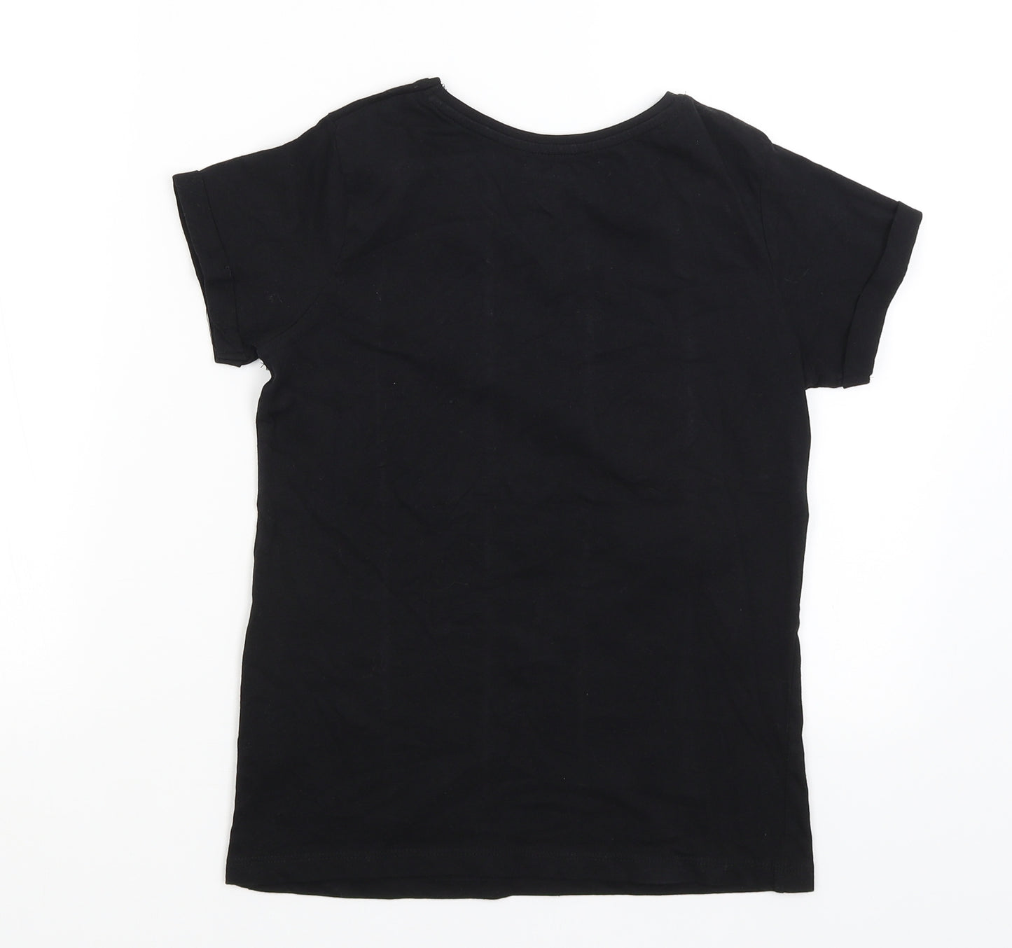 Primark Girls Black   Basic T-Shirt Size 10-11 Years  - That's My Bestie