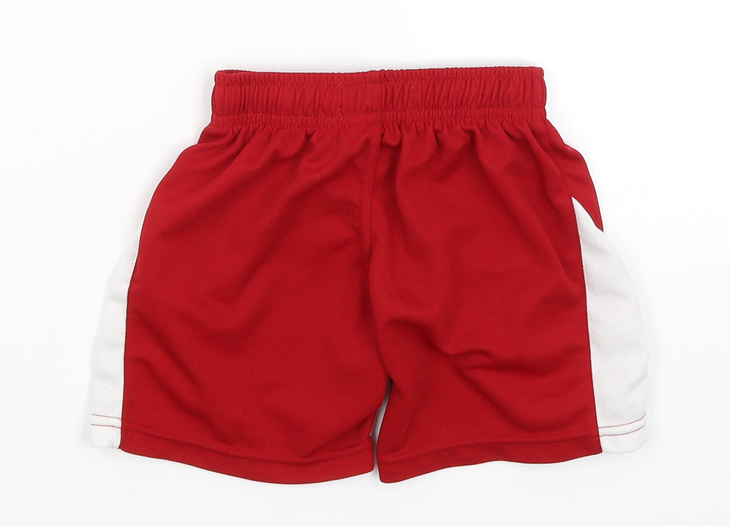 LK FC Boys Red   Sweat Shorts Size 2 Years