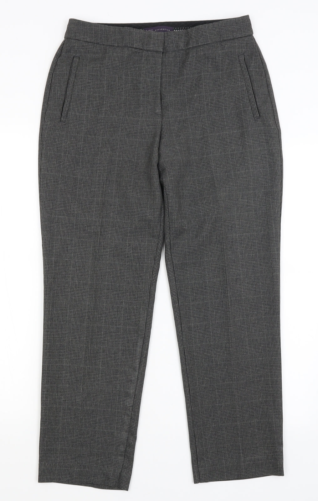 M&S Womens Grey   Trousers  Size 10 L27 in